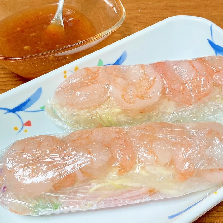 <コツあり>エビがプリプリ!こぼれない生春巻き